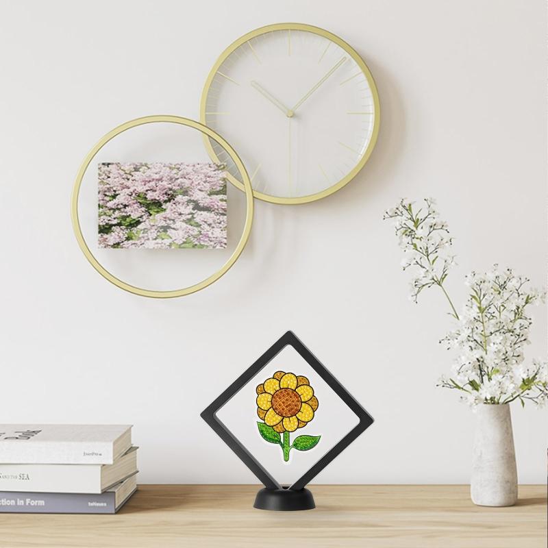 Framed DIY Diamond Painting Sunflower Craft