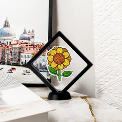 Framed DIY Diamond Painting Sunflower Craft