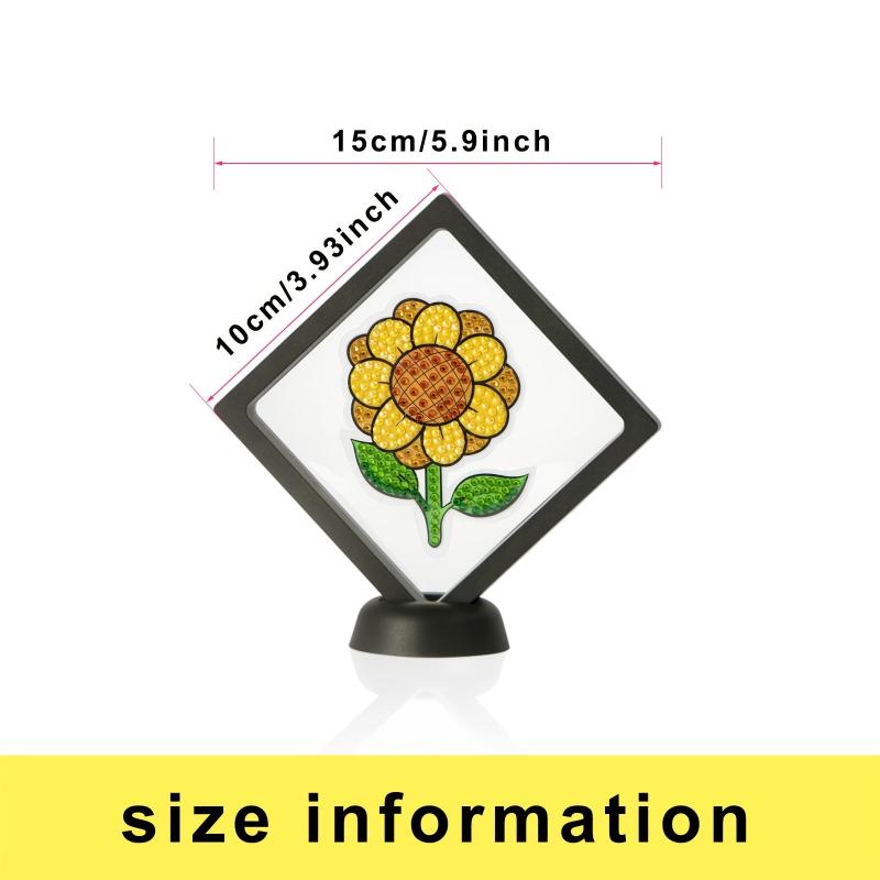 Framed DIY Diamond Painting Sunflower Craft