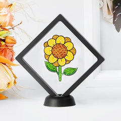 Framed DIY Diamond Painting Sunflower Craft