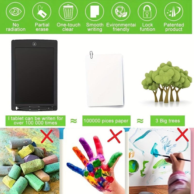 Colorful LCD Writing Tablet Doodle Board Kids Sketchpad Toys