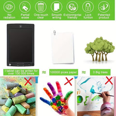 Colorful LCD Writing Tablet Doodle Board Kids Sketchpad Toys