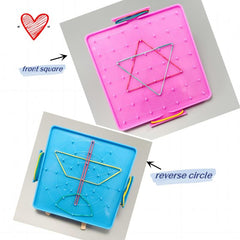 Children's DIY Learning Tools Student Nail Board