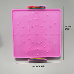 Children's DIY Learning Tools Student Nail Board