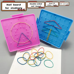 Children's DIY Learning Tools Student Nail Board