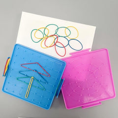 Children's DIY Learning Tools Student Nail Board