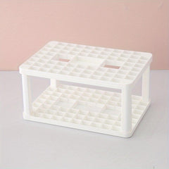 Creative Square Pen Holder Makeup Pen Storage Rack Beauty Holder Insert Rack