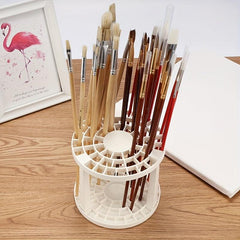 Creative Square Pen Holder Makeup Pen Storage Rack Beauty Holder Insert Rack