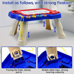 Magnetic Drawing Board Toy for Kids 1-3 Years - Travel Doodle Sketch Pad