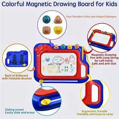 Magnetic Drawing Board Toy for Kids 1-3 Years - Travel Doodle Sketch Pad