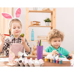 8pcs Large Washable Chunky Toddler Paint Brushes