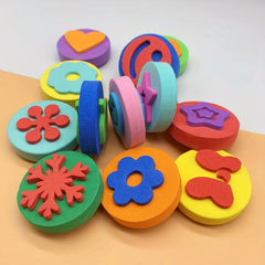 Kids Painting Sponge Seal Set Double-sided Tool