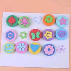 Kids Painting Sponge Seal Set Double-sided Tool