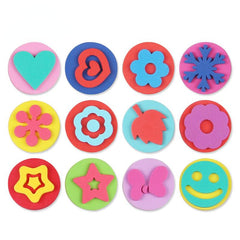 Kids Painting Sponge Seal Set Double-sided Tool
