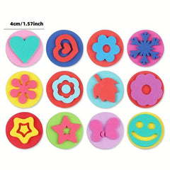 Kids Painting Sponge Seal Set Double-sided Tool