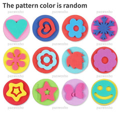 Kids Painting Sponge Seal Set Double-sided Tool