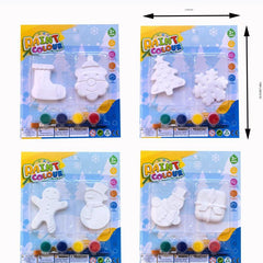 Children's Toy Gypsum Painting Set Refrigerator Sticker