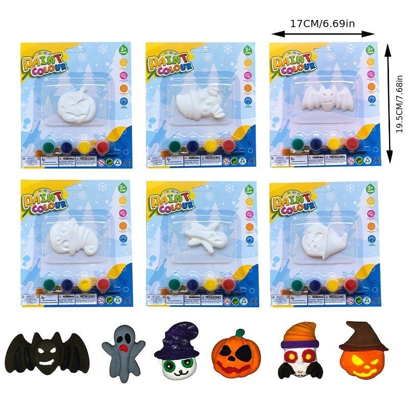Children's Toy Gypsum Painting Set Refrigerator Sticker