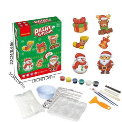 Children's Toy Gypsum Painting Set Refrigerator Sticker