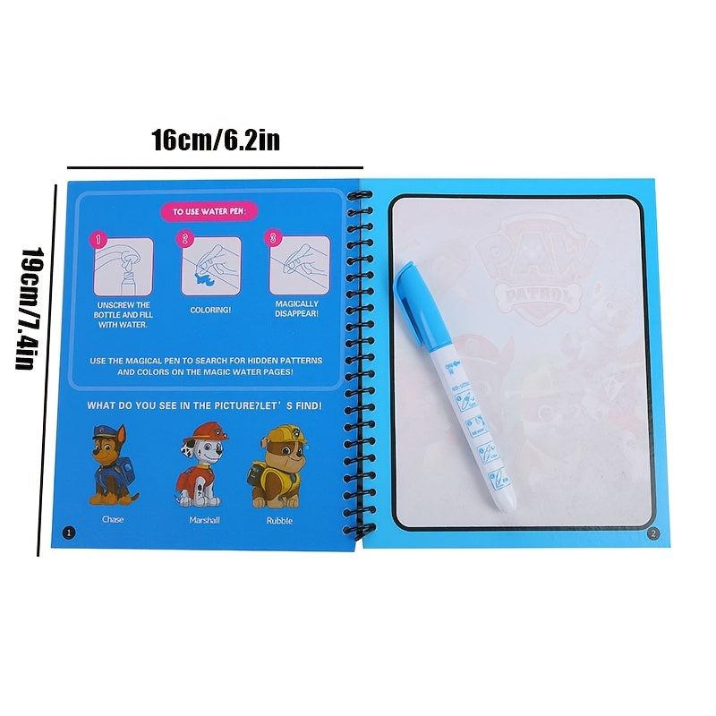 Magic Water Painting Book for Kids, Doodle Book, Reusable
