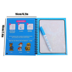 Magic Water Painting Book for Kids, Doodle Book, Reusable