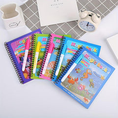 Magic Water Painting Book for Kids, Doodle Book, Reusable