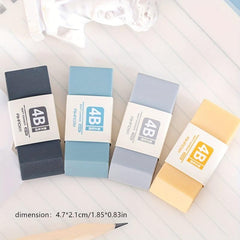 1 Piece 4b Eraser Student Creative Children's Art Supplies