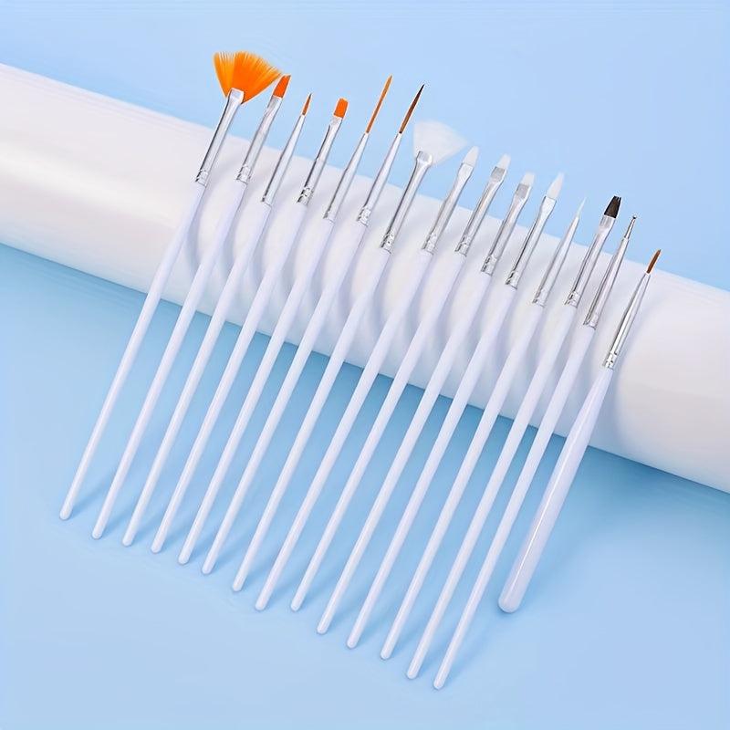 15pcs Paint Brushes Set for Detailing and Art Painting Acrylic Watercolor