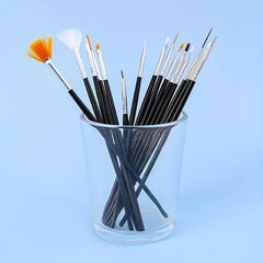 15pcs Paint Brushes Set for Detailing and Art Painting Acrylic Watercolor