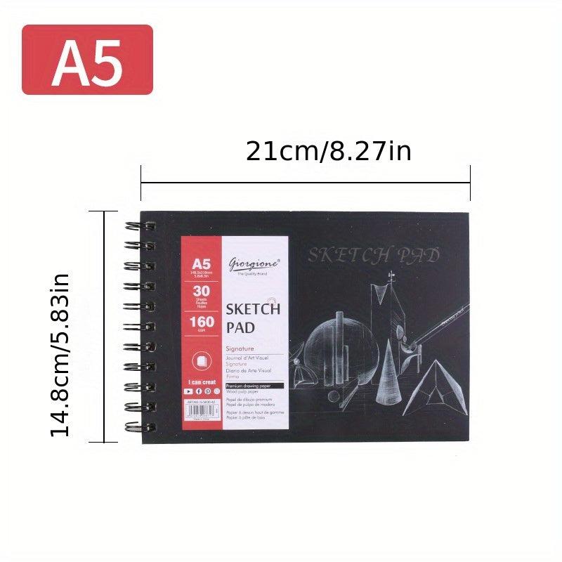 Professional Sketchbook A3 A4 A5 30 Sheets of Painting Paper