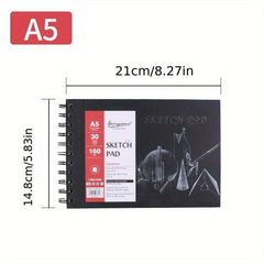 Professional Sketchbook A3 A4 A5 30 Sheets of Painting Paper