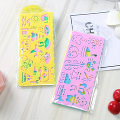 Children's Multifunctional Flower Ruler Set