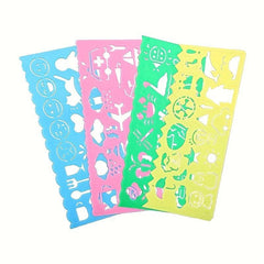 Children's Multifunctional Flower Ruler Set