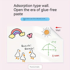 Whiteboard Wall Stickers Doodle Drawing Board