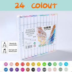 Kids' Double Headed Marker Pen Box Set - 12 18 24 36 Count