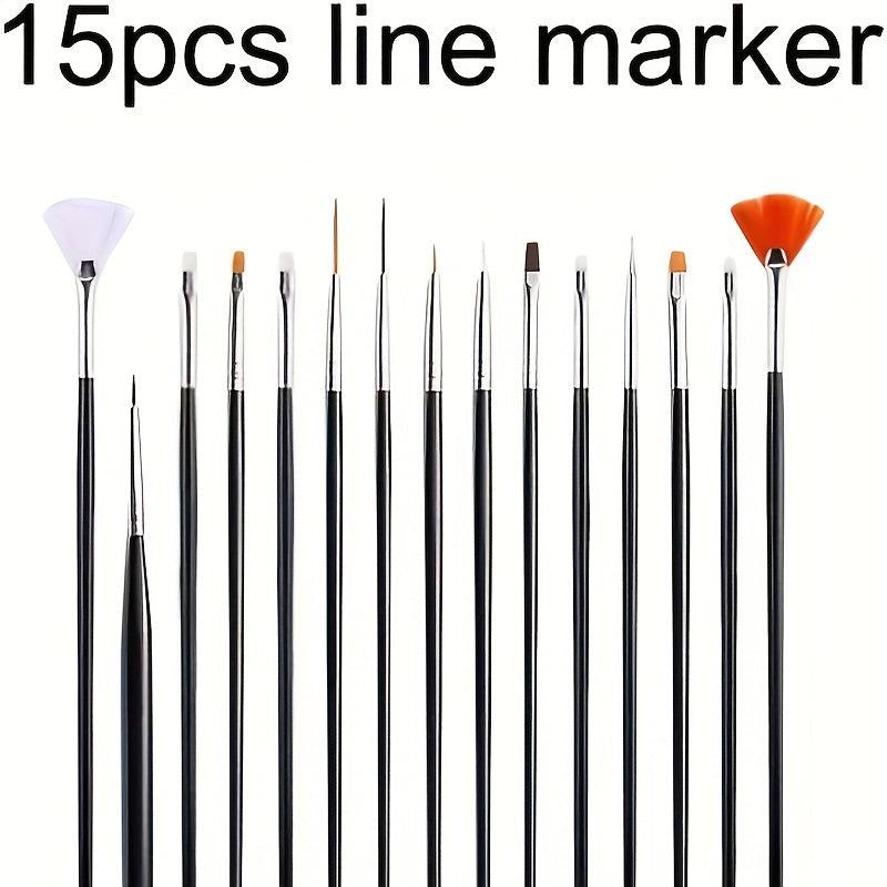 15 Colored and Wire Drawing Pens Set