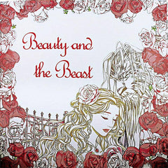 Hand Drawn Secret Garden Coloring Book