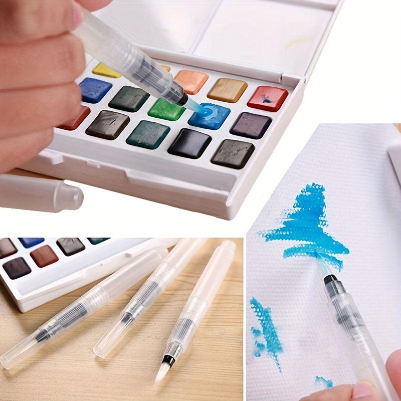 3pcs Water Brush Ink Pen Set for Calligraphy Painting