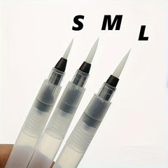 3pcs Water Brush Ink Pen Set for Calligraphy Painting