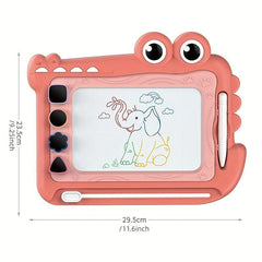 Kids Crocodile Magnetic Drawing Board Toy