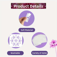 Mandala Style Reusable Stencil Template Kit for Painting - 8.89x8.89 cm