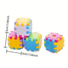 Colorful Cartoon Tesseract Pencil Sharpener for Kids & Students
