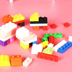 Gingham Eraser Student Stationery Gift Building Block Eraser DIY