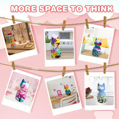 DIY Cat Lamp Art Kit 2 Cat Arts And Crafts Paint Projects