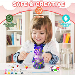 DIY Cat Lamp Art Kit 2 Cat Arts And Crafts Paint Projects