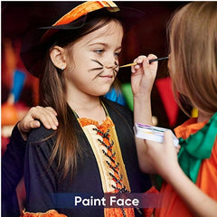 20 Piece Paint Brush Set for Acrylic Watercolor Face Painting Canvas Rock Art