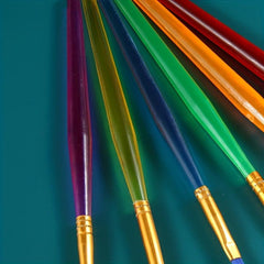 6 Pack Colorful Art Supplies Paint Pens, Brushes, Hooks & More