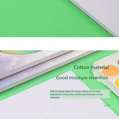 180g Watercolor Sketchbook Gouache Paper Single sided Sealant