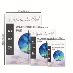 180g Watercolor Sketchbook Gouache Paper Single sided Sealant