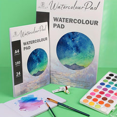 180g Watercolor Sketchbook Gouache Paper Single sided Sealant